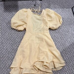 Charming Cream Kids Dress